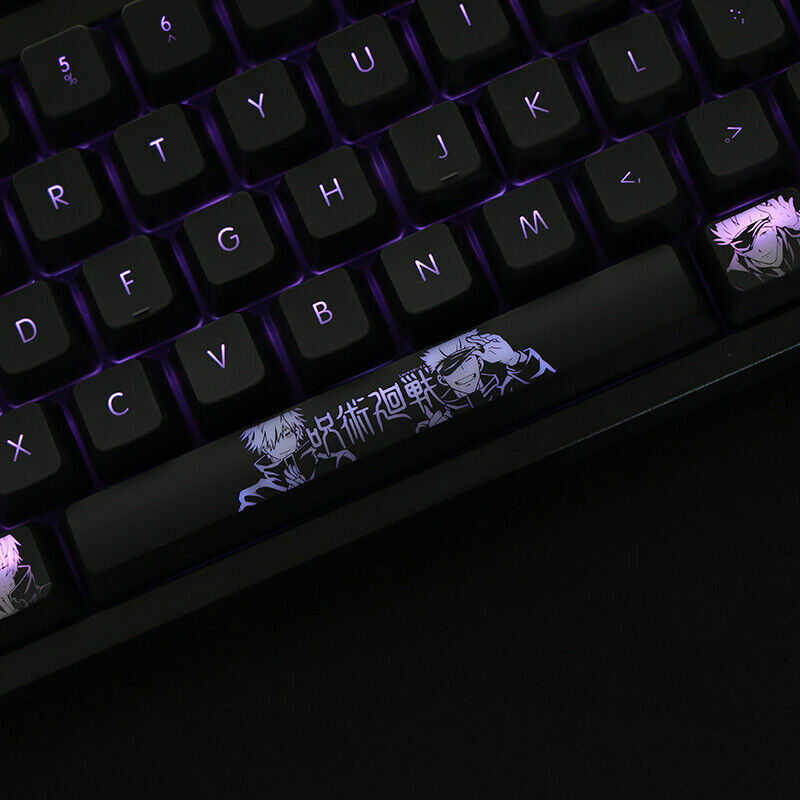 Gojo Satoru Jujutsu Kaisen Anime RGB Translucent Keycap for OEM Height Mechanica