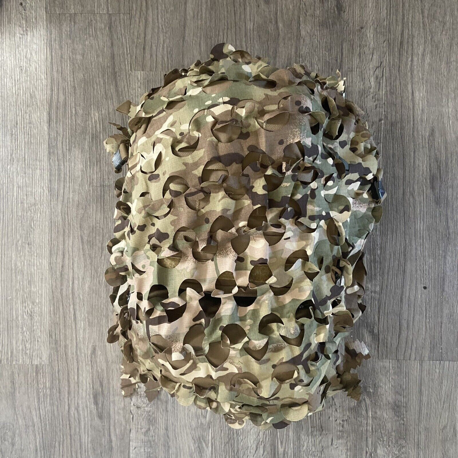 Multicam 3D Backpack Scrim Camo Cover Netting 30L-55L Tactical NIR Compliant