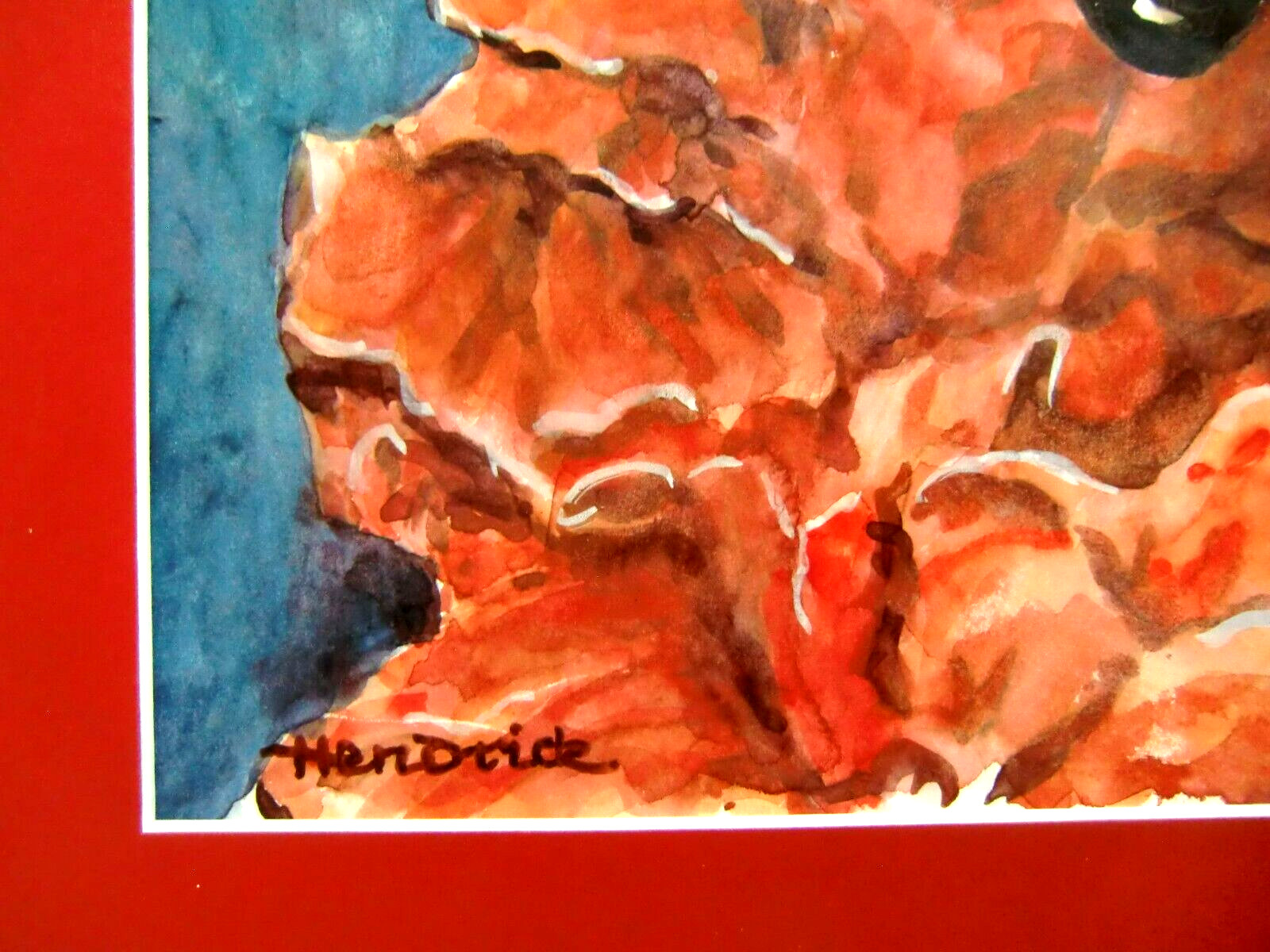 Walter Maria Hendrick (1913-2000) #6 (39x52cm) "Fiesta Flamenco" Spain