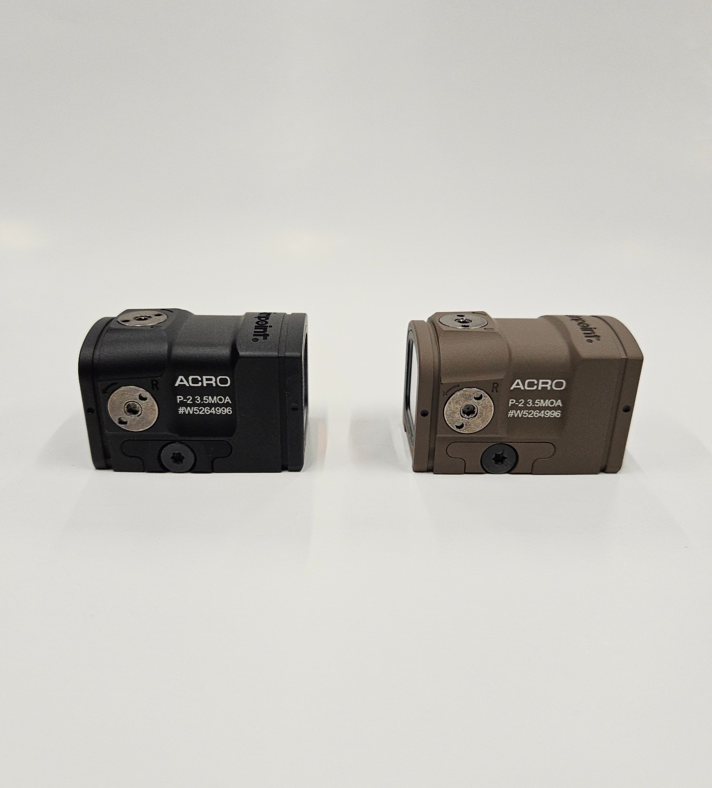 EvolutionGear ACRO P2 Enclosed Red Dot Sight - Holds 9mm & 5.56 - USA Shipping