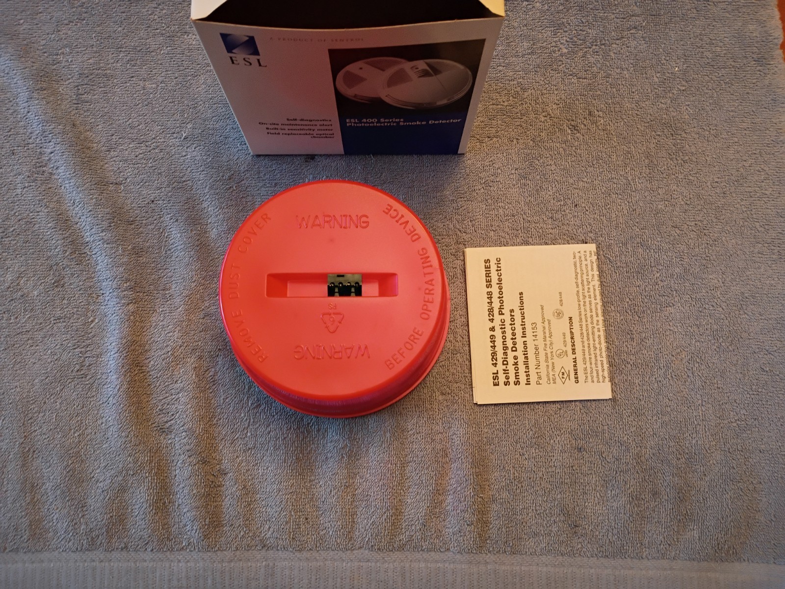 ESL 429CT 2-Wire Smoke Detector FIRE ALARM NEW OPEN BOX