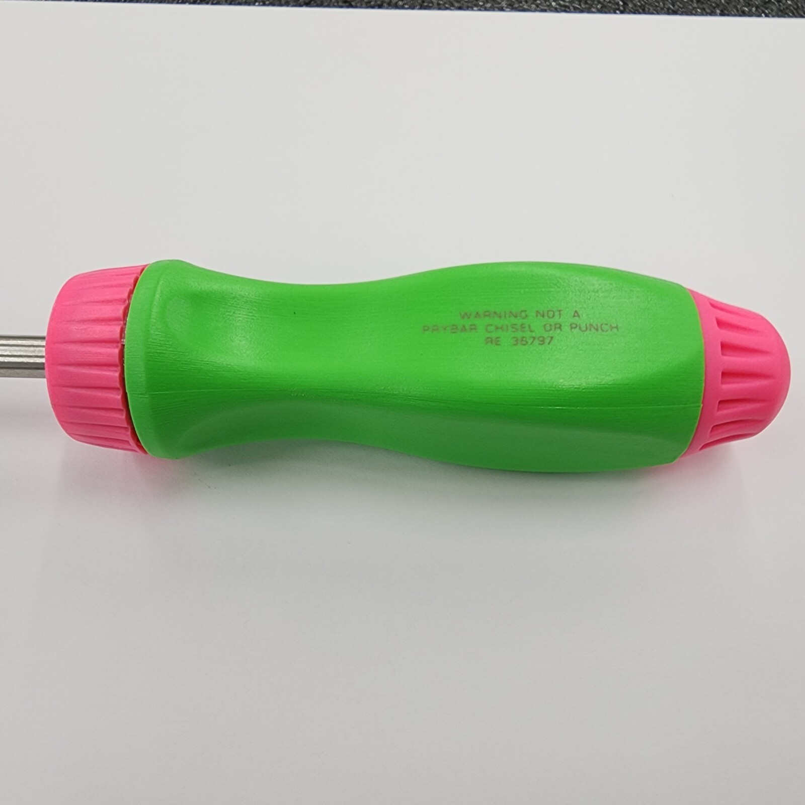 Snap-on Tools USA RARE GREEN & PINK Ratcheting Screwdriver w/Bits SSDMR4B