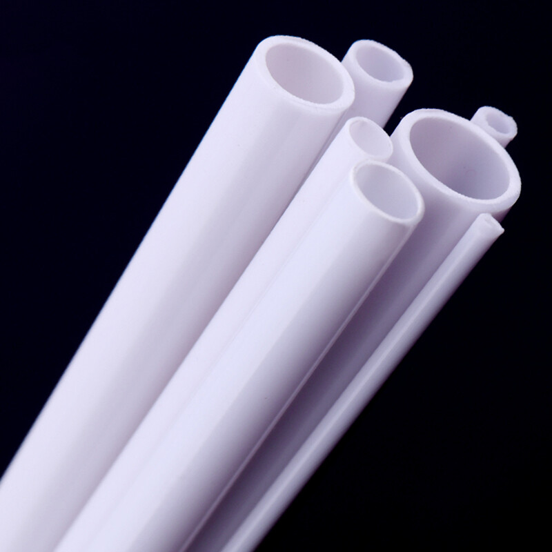 ABS Styrene Plastic Tube Strip Round/Square/Angle Rod Sheet Building Model DIY