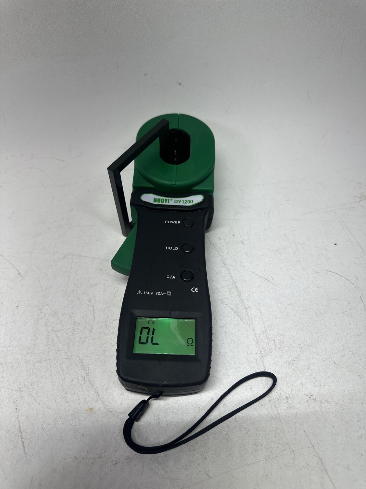 DUOYI DY1200 Clamp-on Ground Earth Resistance Tester Multimeter Earth Resista...