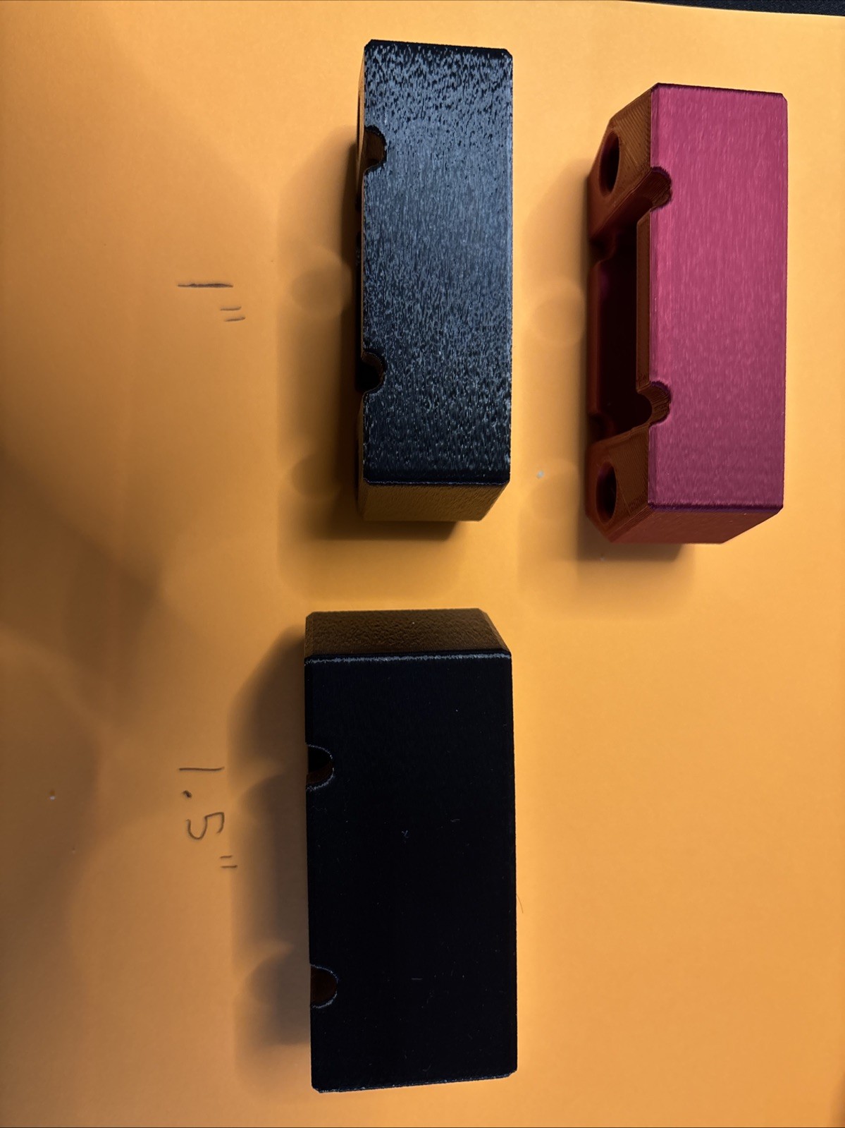 skidoo LinQ spacers (4 Pack) - You Choose Color - 3D Printed - 1 Inch Tall