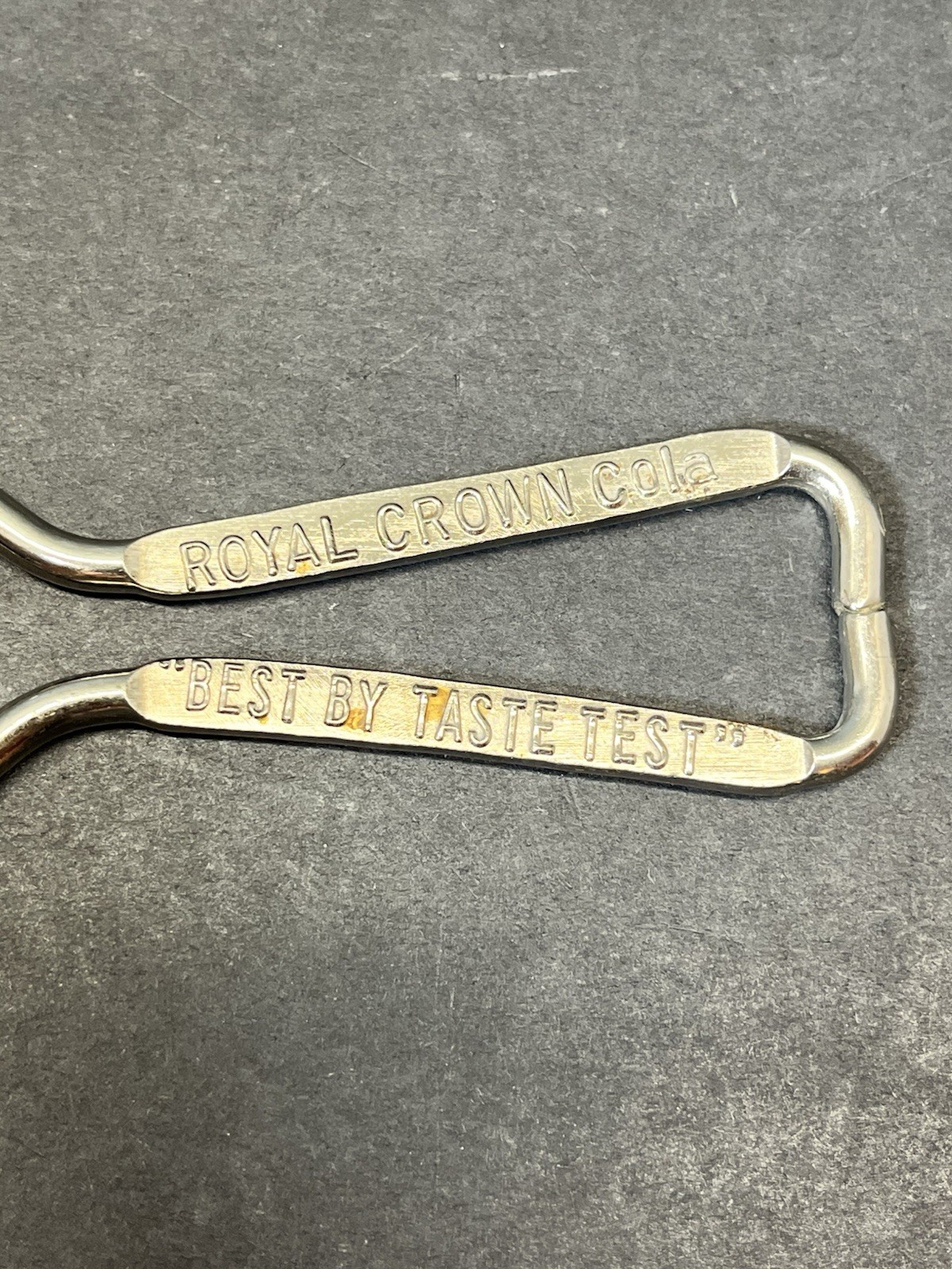 Vintage Royal Crown Cola RC Wire Bottle Opener Best by Taste Test