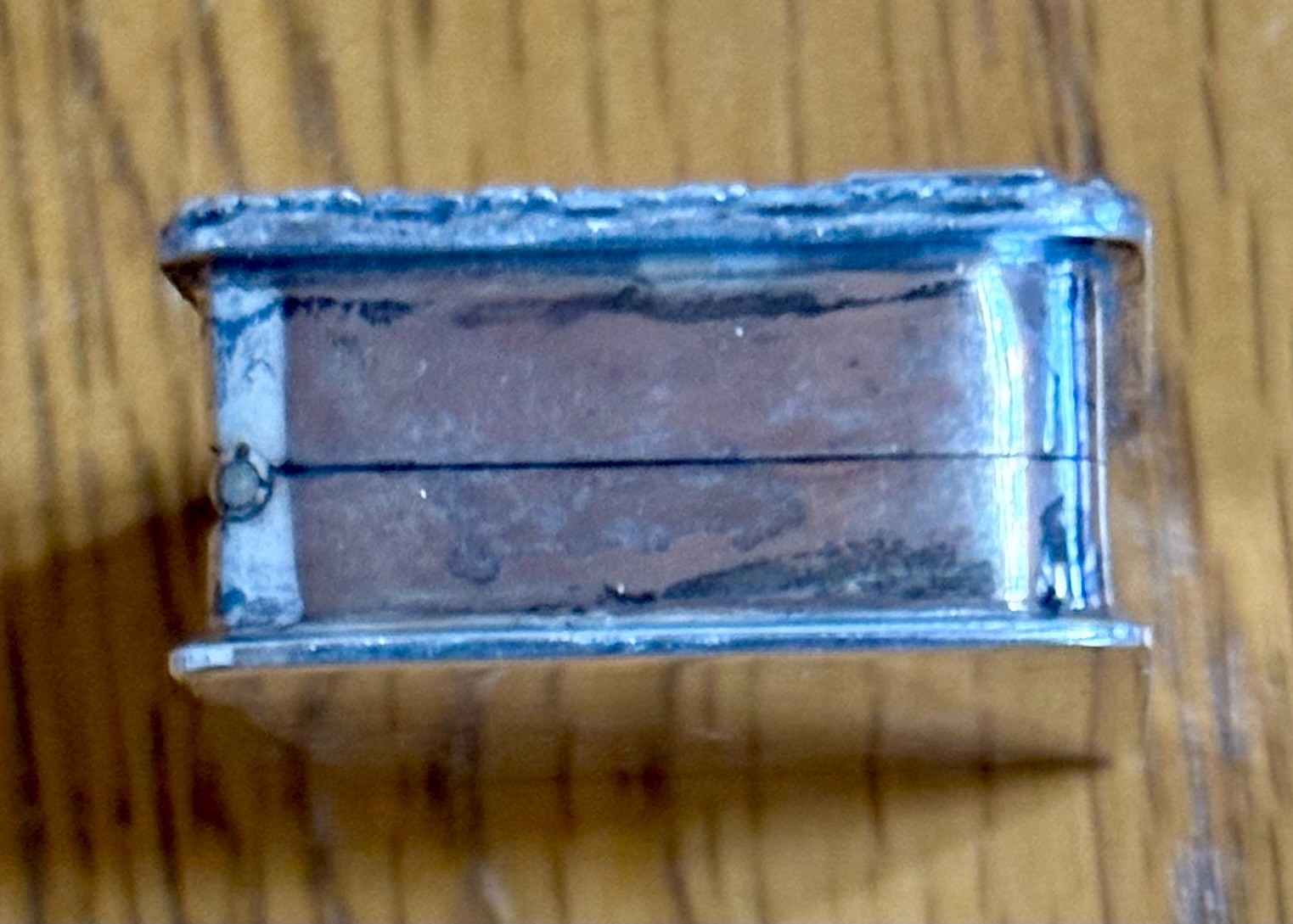 Mappin & Webb Trinker Sterling Silver Box Birmingham, England