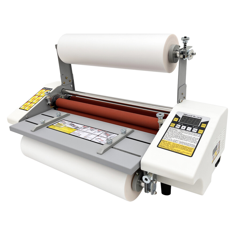 A3 High Speed Hot Cold Roll Laminator Doubel Sides Laminating Machine Office New