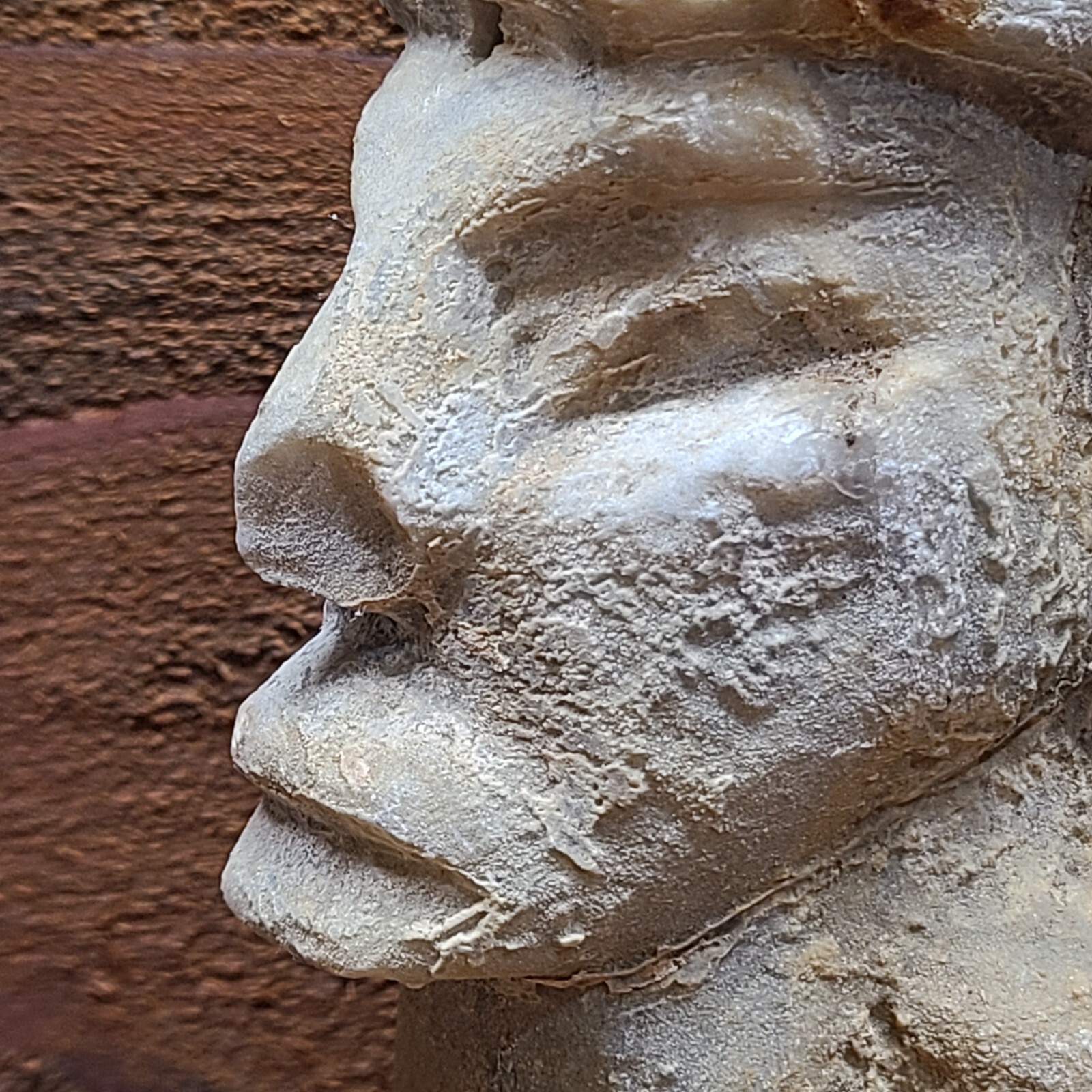 pre-columbian ancient Carved Stone Figure