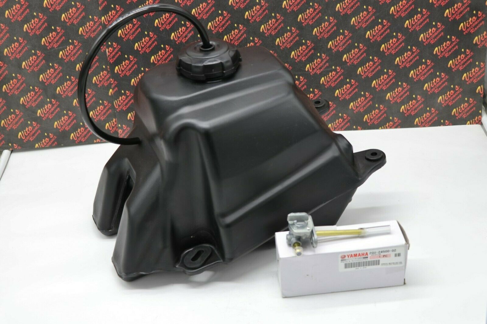 NEW YAMAHA Banshee GAS TANK + fuel cap & OEM factory petcock 1987-2006