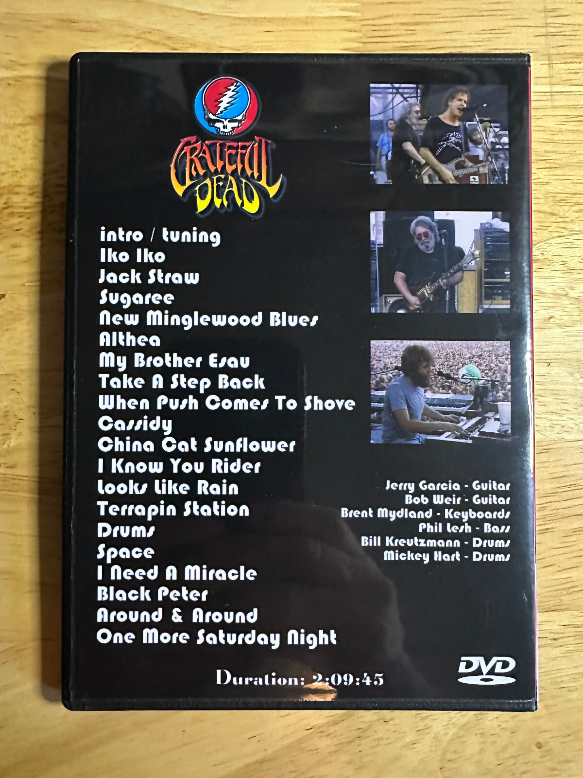 The Grateful Dead - JFK Stadium 1987 Live DVD Jerry Garcia Bob Weir Lesh