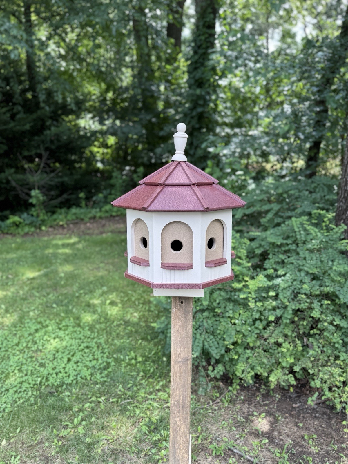 Large Birdhouse | 8 rooms  | Poly | Made in USA by the Amish