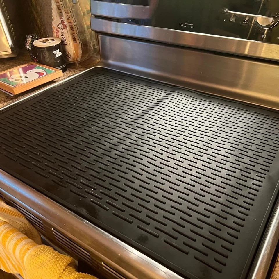 Stove Top Covers for Electric Stove - 28 x 20 Silicone Stovetop Cover,Stove Mat