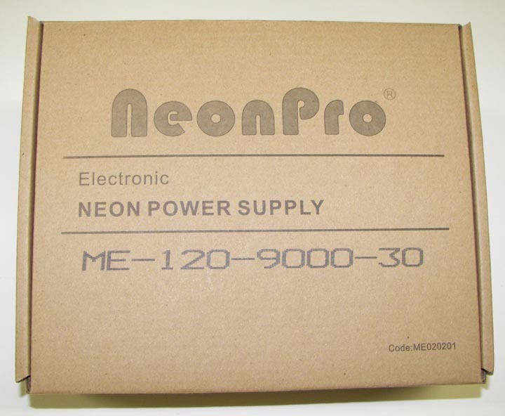 NeonPro ME-120-9000-30 NEON SIGN POWER SUPPLY TRANSFORMER - NEW, UL Listed