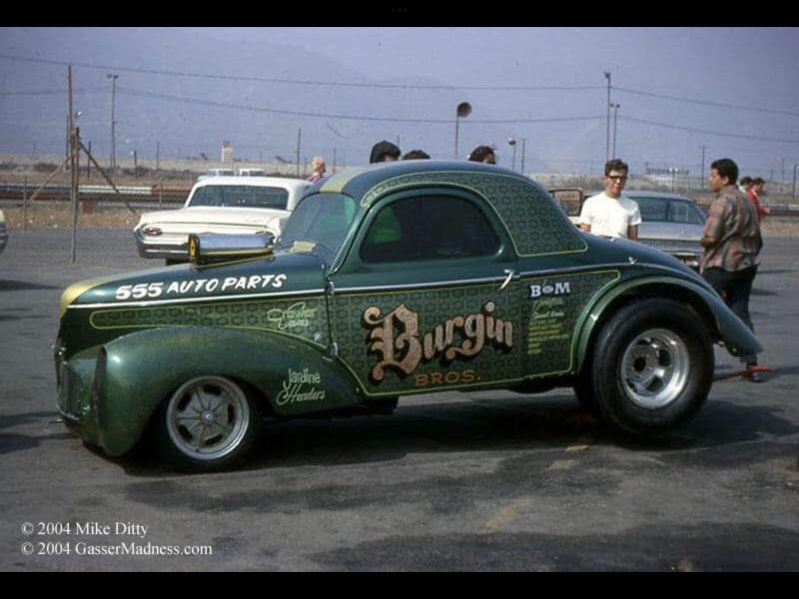 Decals - Burgin Bros. ‘41 Willys gasser, nice!