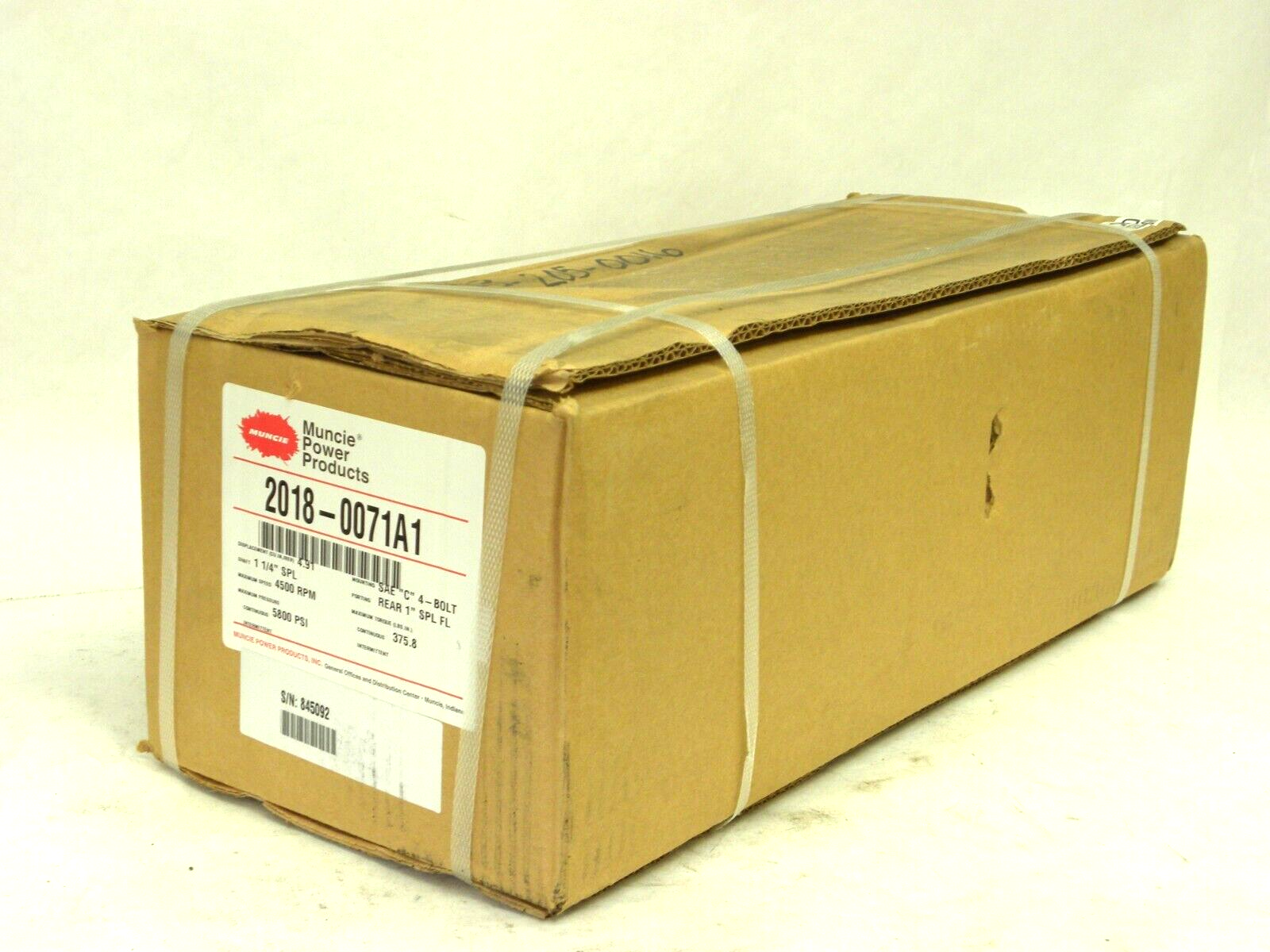 BRAND NEW! MA80 C S1 MO U2 0 0 SV F Hydro Leduc Bent Axis Hydraulic Motor 80cc