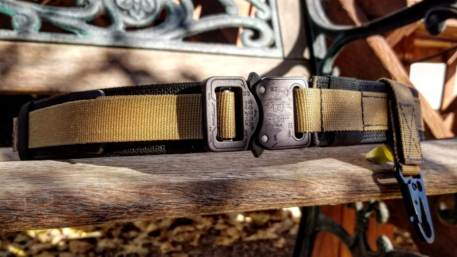SHEPHERD "COBRA BUCKLE" BELT - Double Layer 2-Ply - CCW, TACTICAL, MILITARY BELT