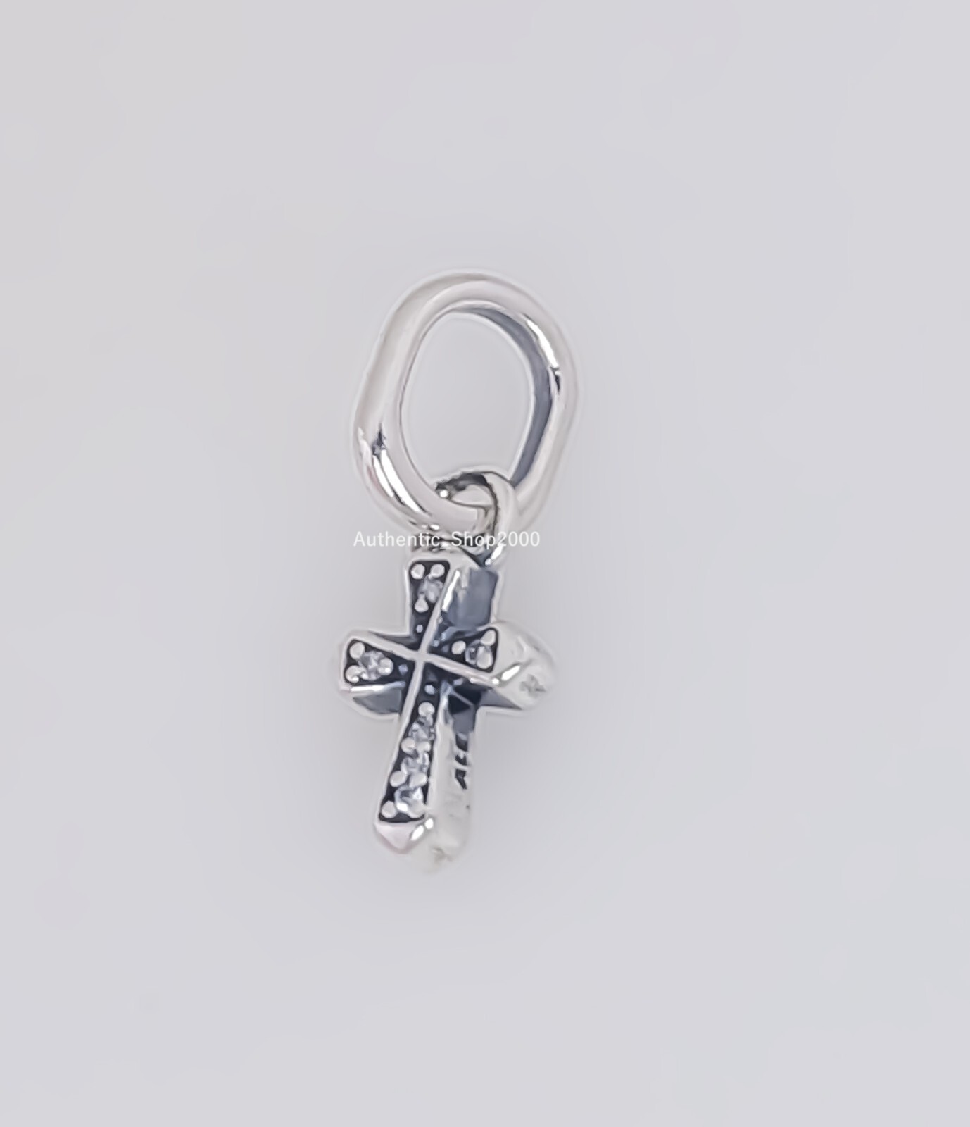 New 100% Authentic PANDORA ME 925 Silver Sparkling Cross Mini Charm 793044C01