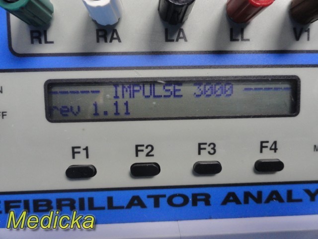 DNI Nevada Impulse 3000 Biomedical ECG Simulator & Energy Analyzer ~ 39632