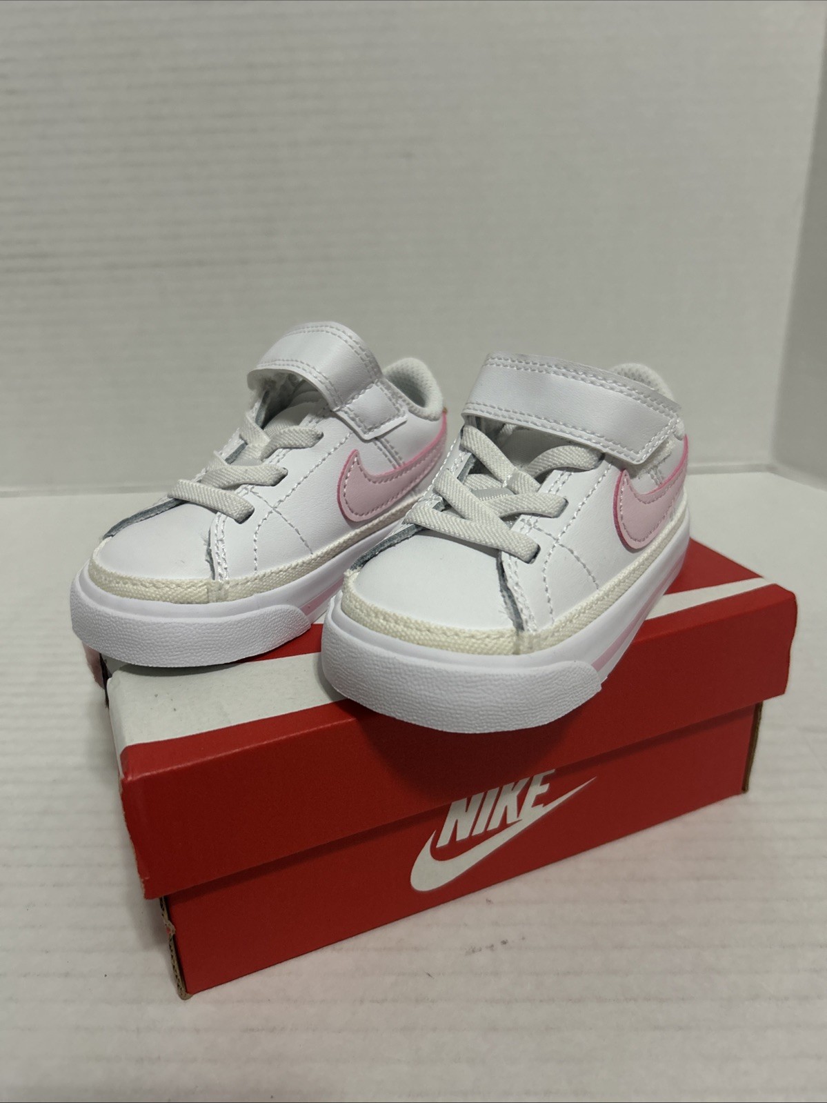 Nike Court Legacy White/Pink Foam-Sesame 4C