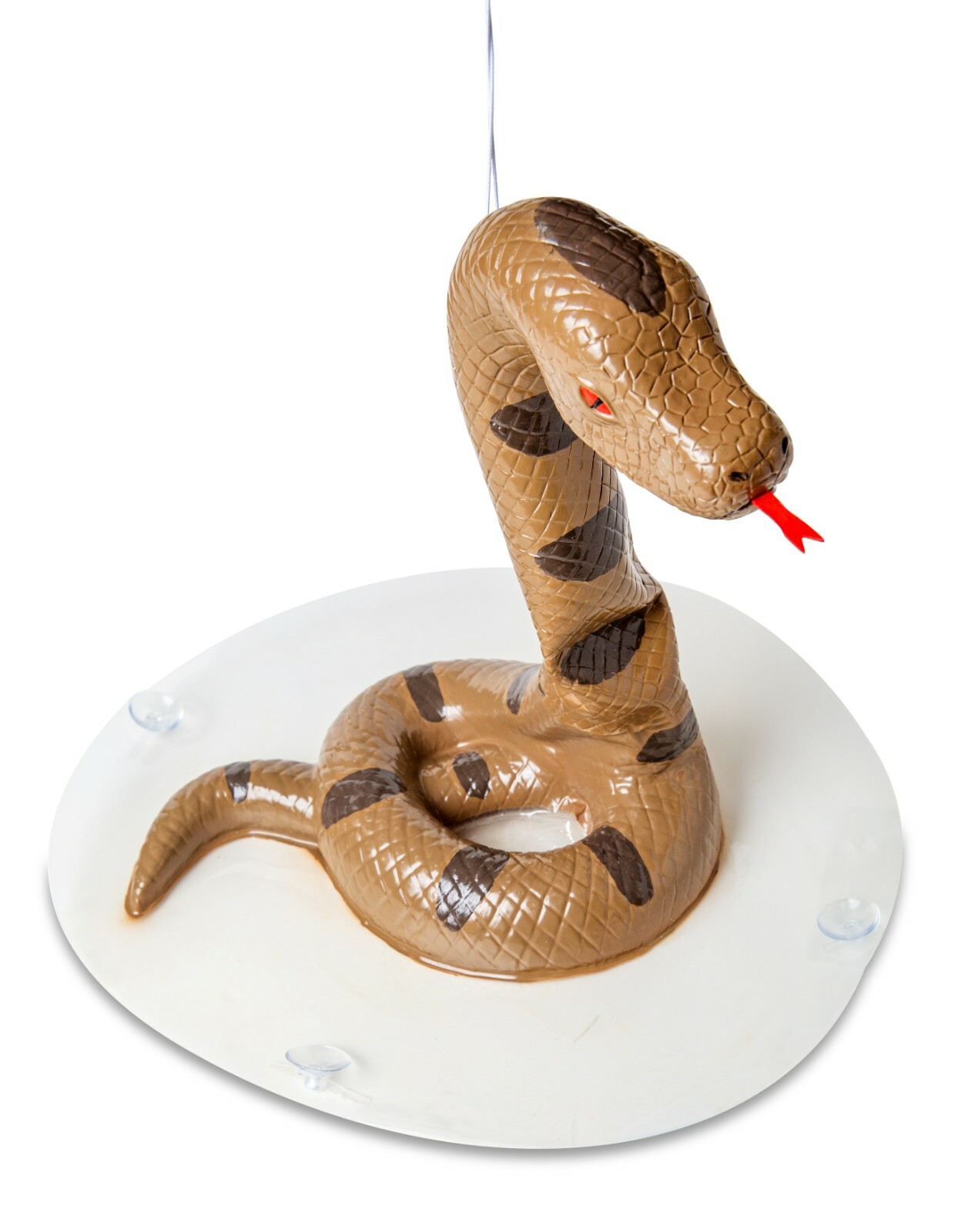 Snake Toilet Bowl Monster - Hisss-terically funny! Bathroom Scary Gag Prank Joke