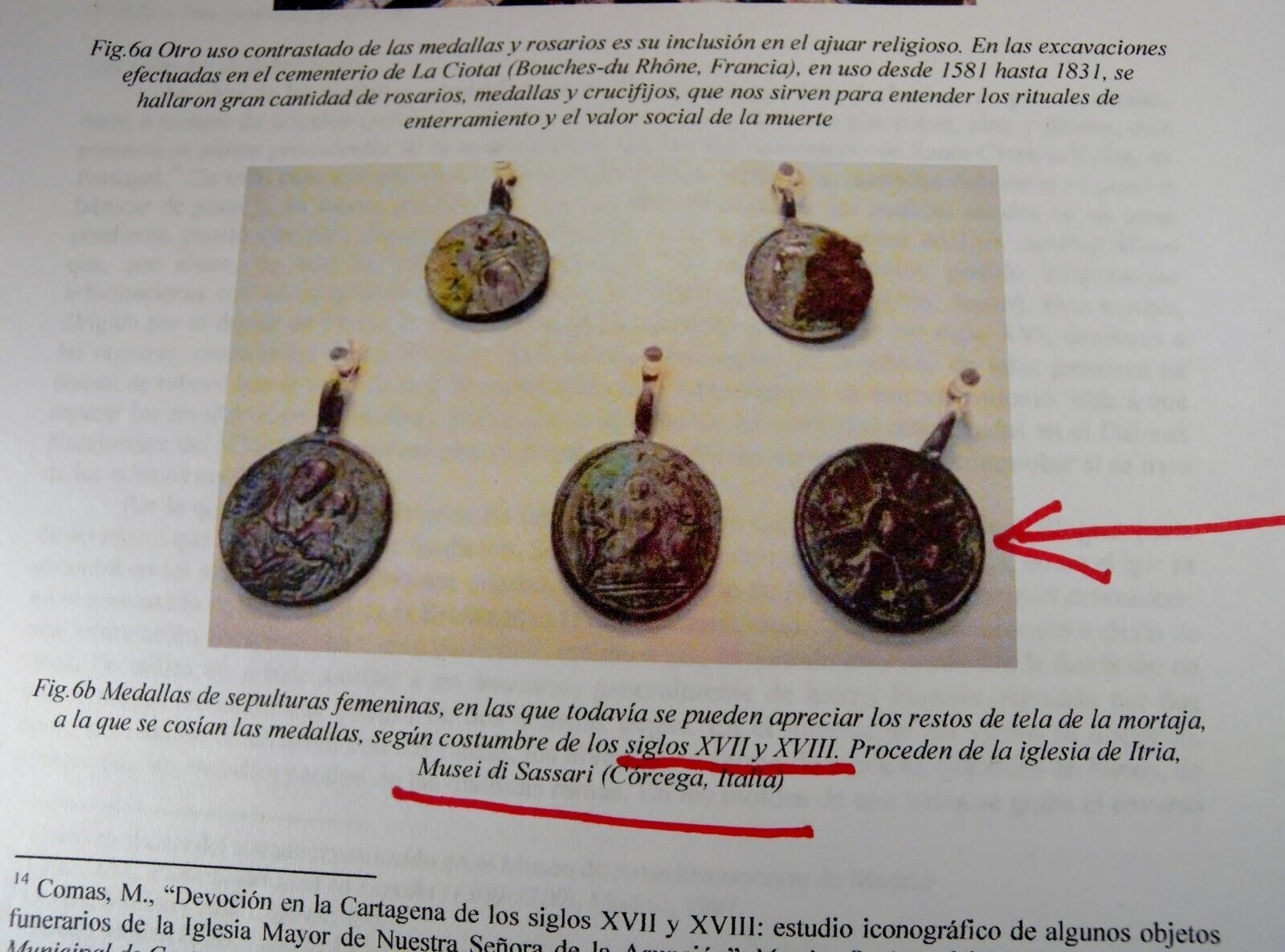 Antique 18th Century Veil of Veronica Holy Spirit Christ Passion Symbols Medal