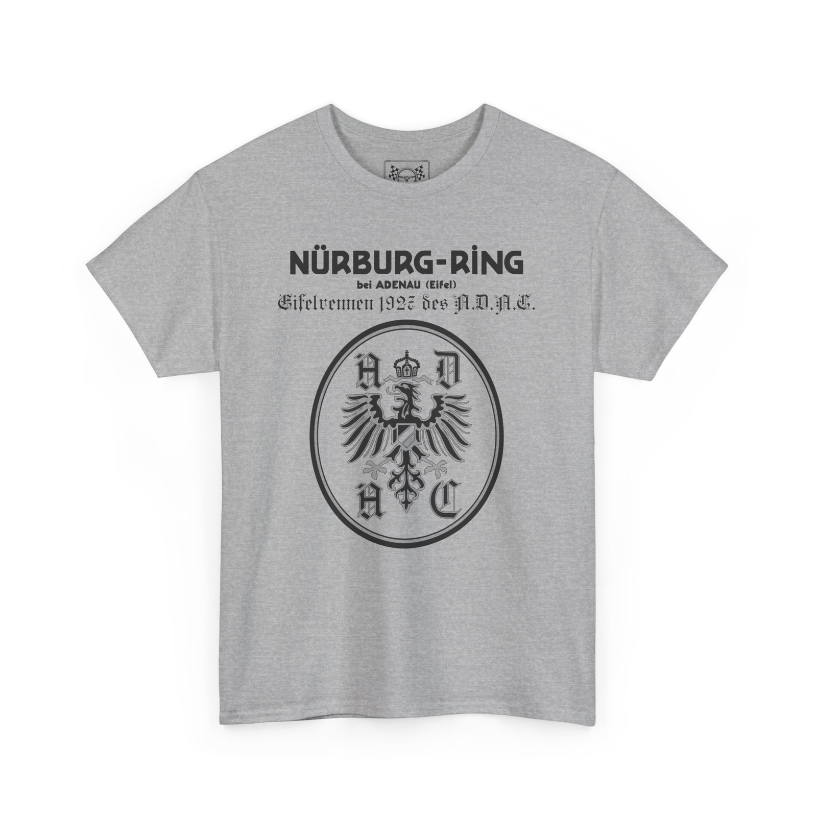 1927 Nurburgring ADAC Vintage T-Shirt - German Auto Club Retro Tee - Racing Gift