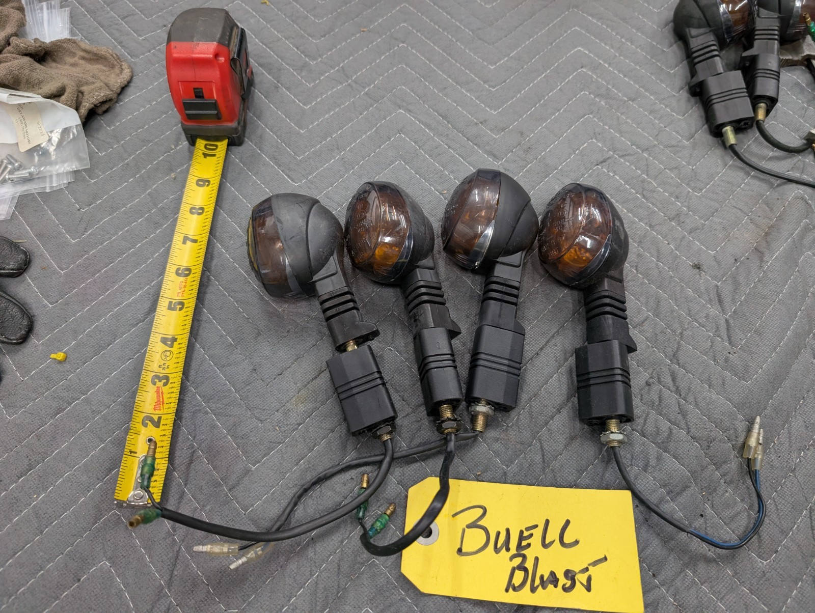 Buell Turn Signal Assembly With Extension