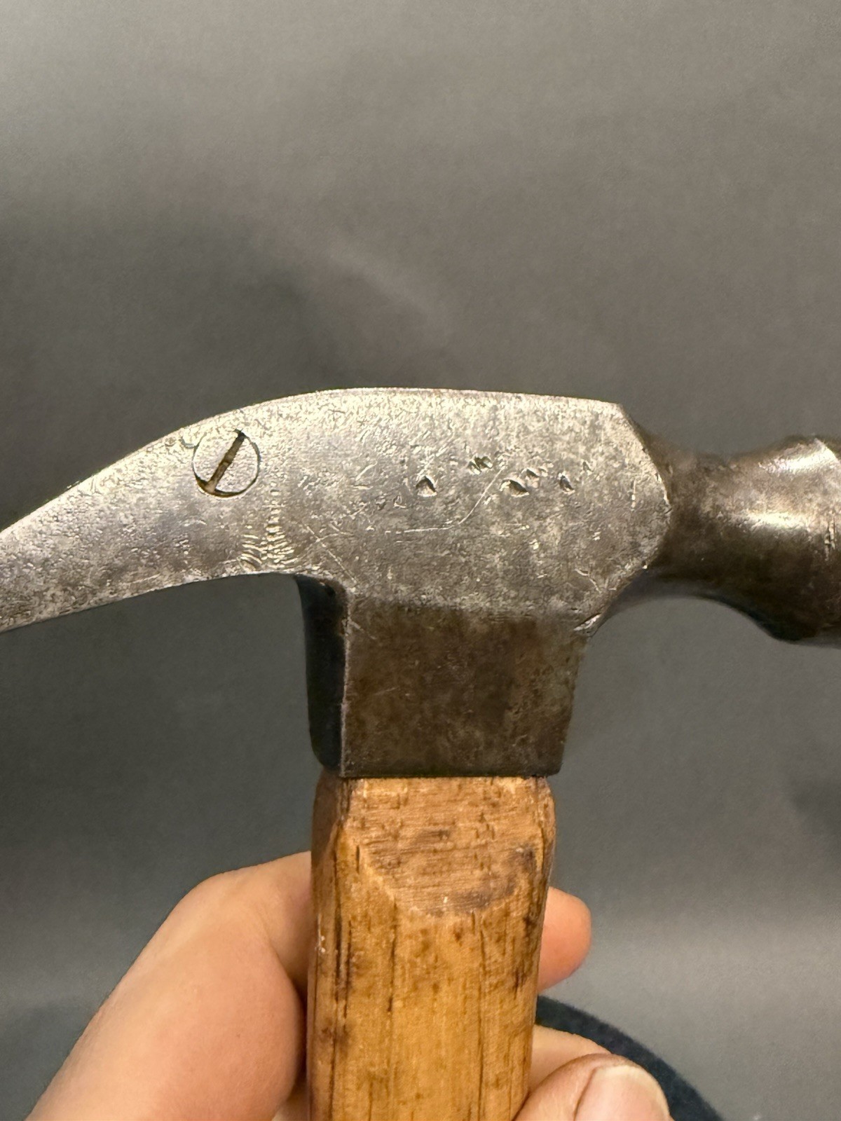 Nice Vintage Cheney Nail Holding Straight Claw Hammer. Very Clean Condition.