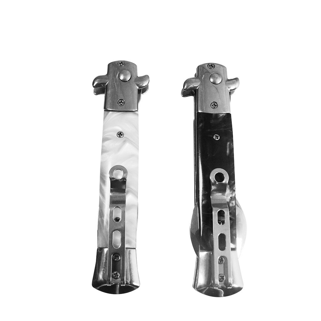 Royal Imperial Switchblade Hobo Pocket Knife Style Camping Fork and Spoon Set