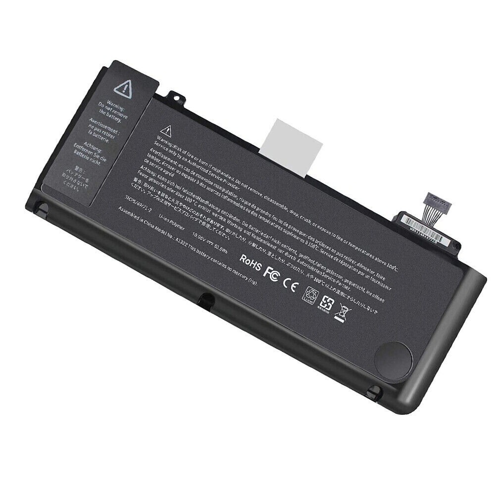 New A1322 Battery For Apple MacBook Pro 13"A1278 Mid 2009 2010 2011 2012 63.5Wh