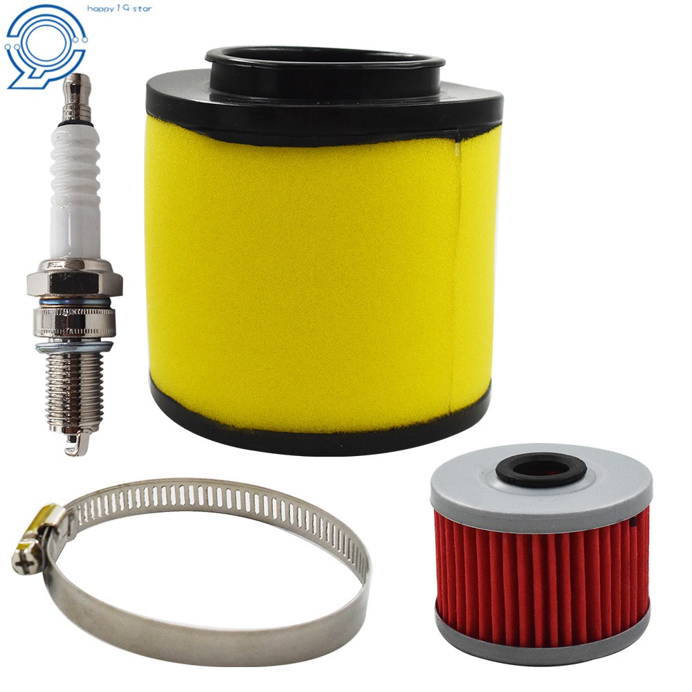 For Honda FourTrax 300 TRX300 1988-2000 Air Oil Filter Spark Plug Tune Up Kit
