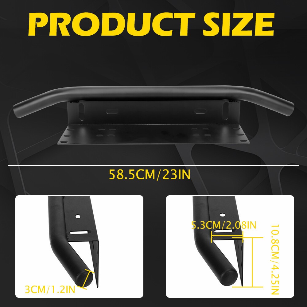 Bull Bar Bumper License Light Mount Holder For Subaru Forester Outback Crosstrek