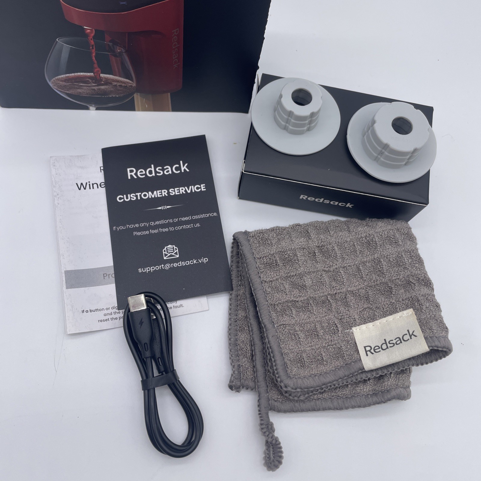 Redsack Smart Wine Dispenser Model 007 Electronic USB Rechargeable