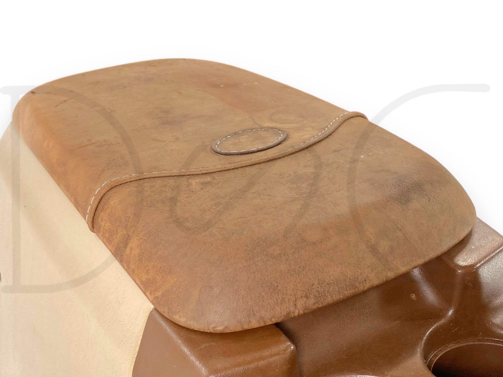 03-07 Ford F250 F350 King Ranch Super Duty Center Console Floor Storage Tan OE