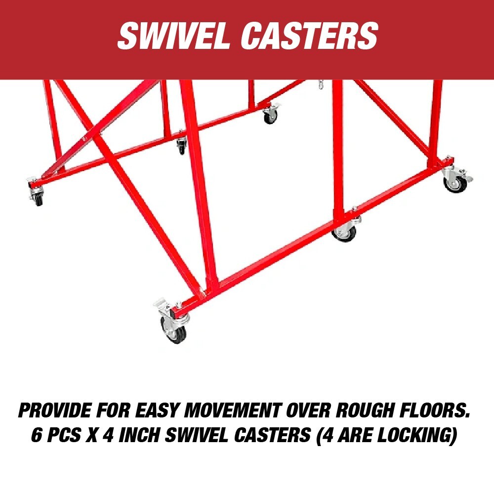 Pick Up Bed Dolly - Easily Fold Large Auto Body Truck Bed Cart Holds up to 800lb