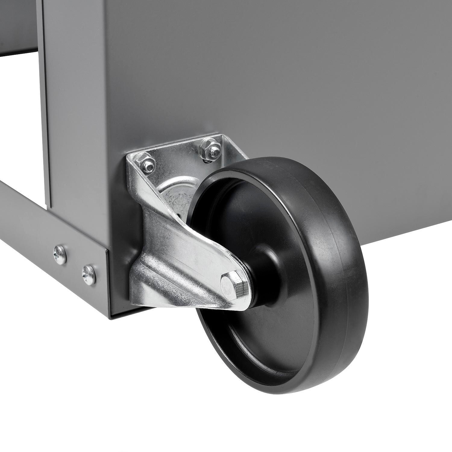 Multi-Level Steel Shelf Truck 4 Shelves 800 Lb. Capacity 36"L x 24"W x 60"H