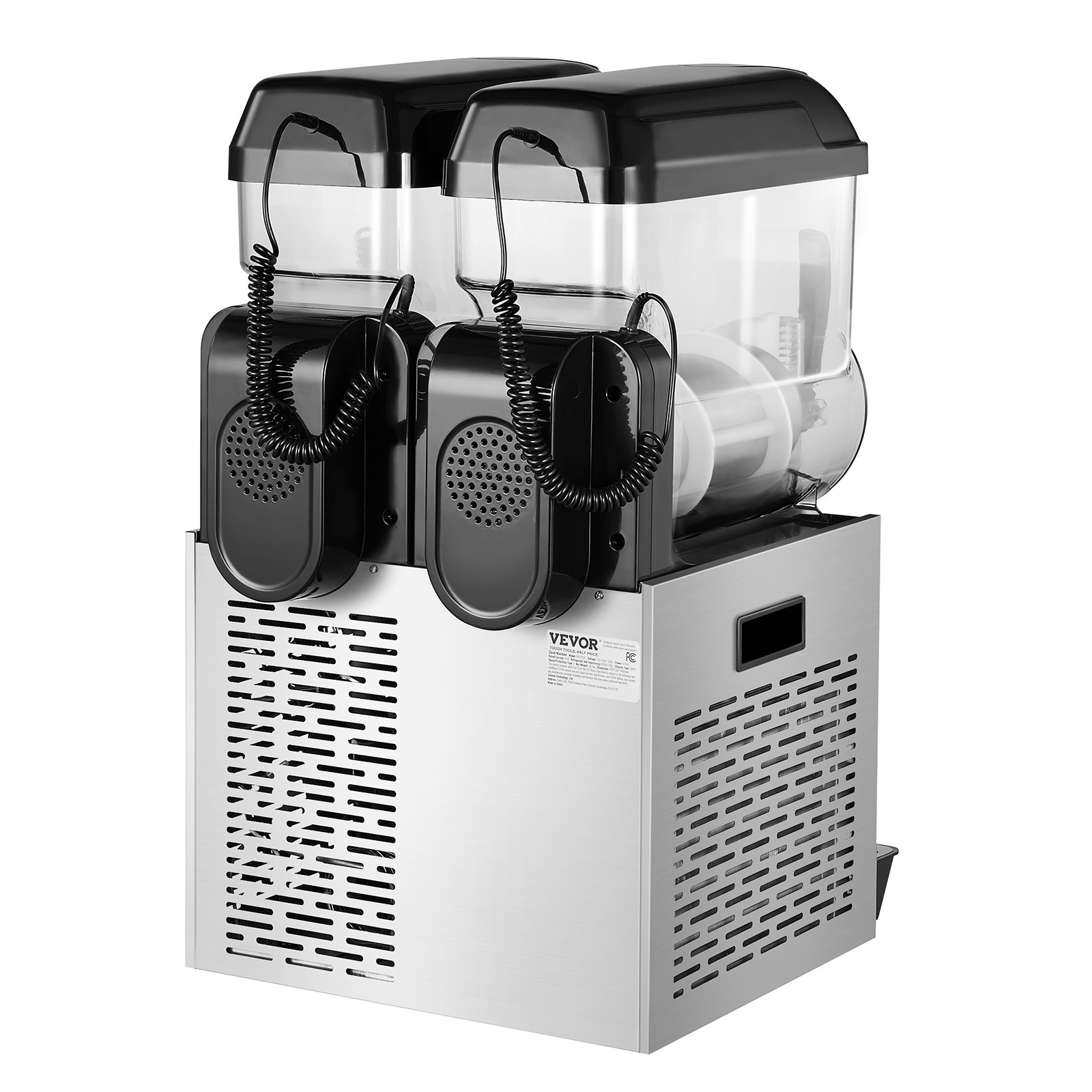 VEVOR Tank Commercial Slushy Machine Margarita Smoothie Frozen Drink Maker