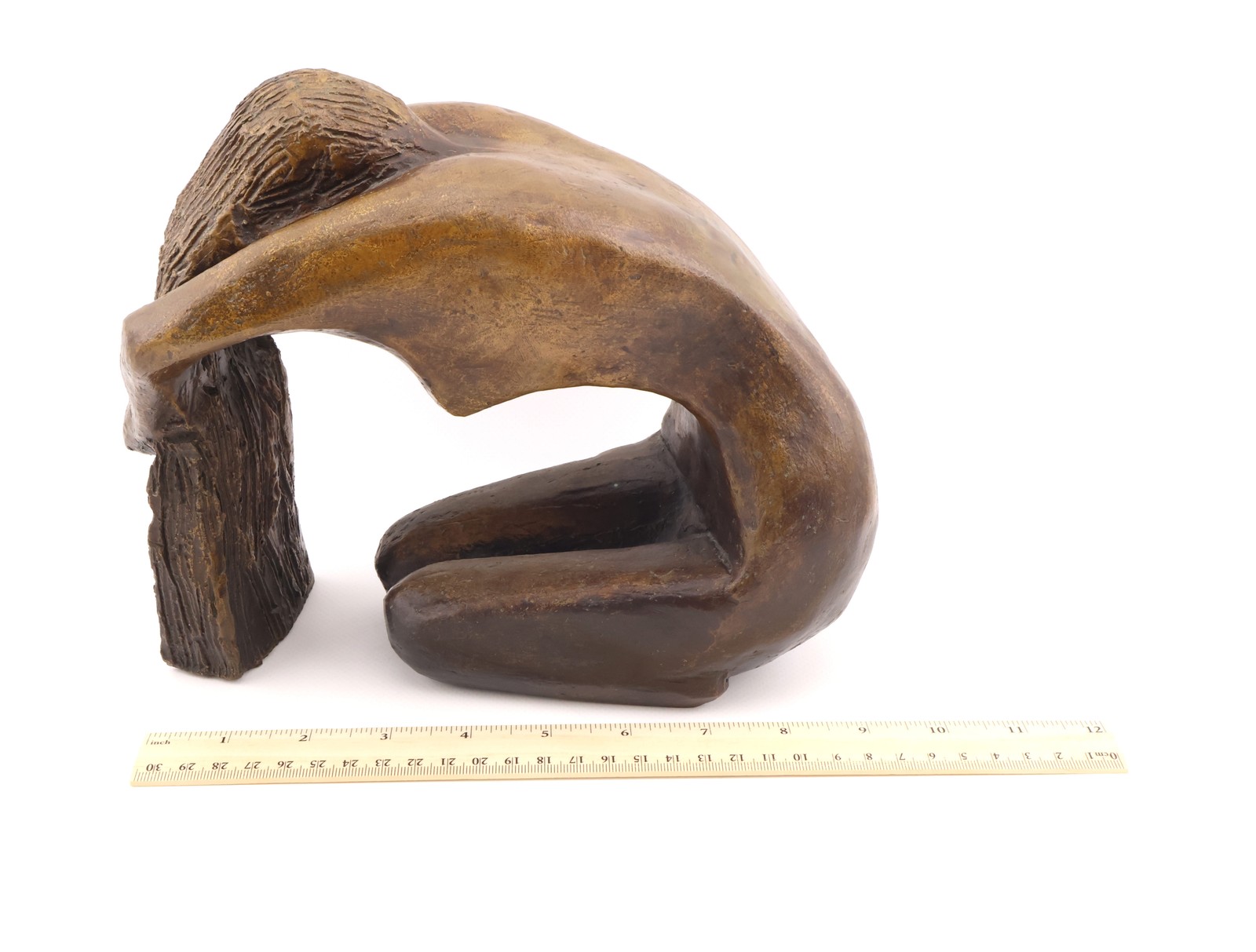 Joseph Chalef MCM Bronze Nude Sculpture Guyot Foundry