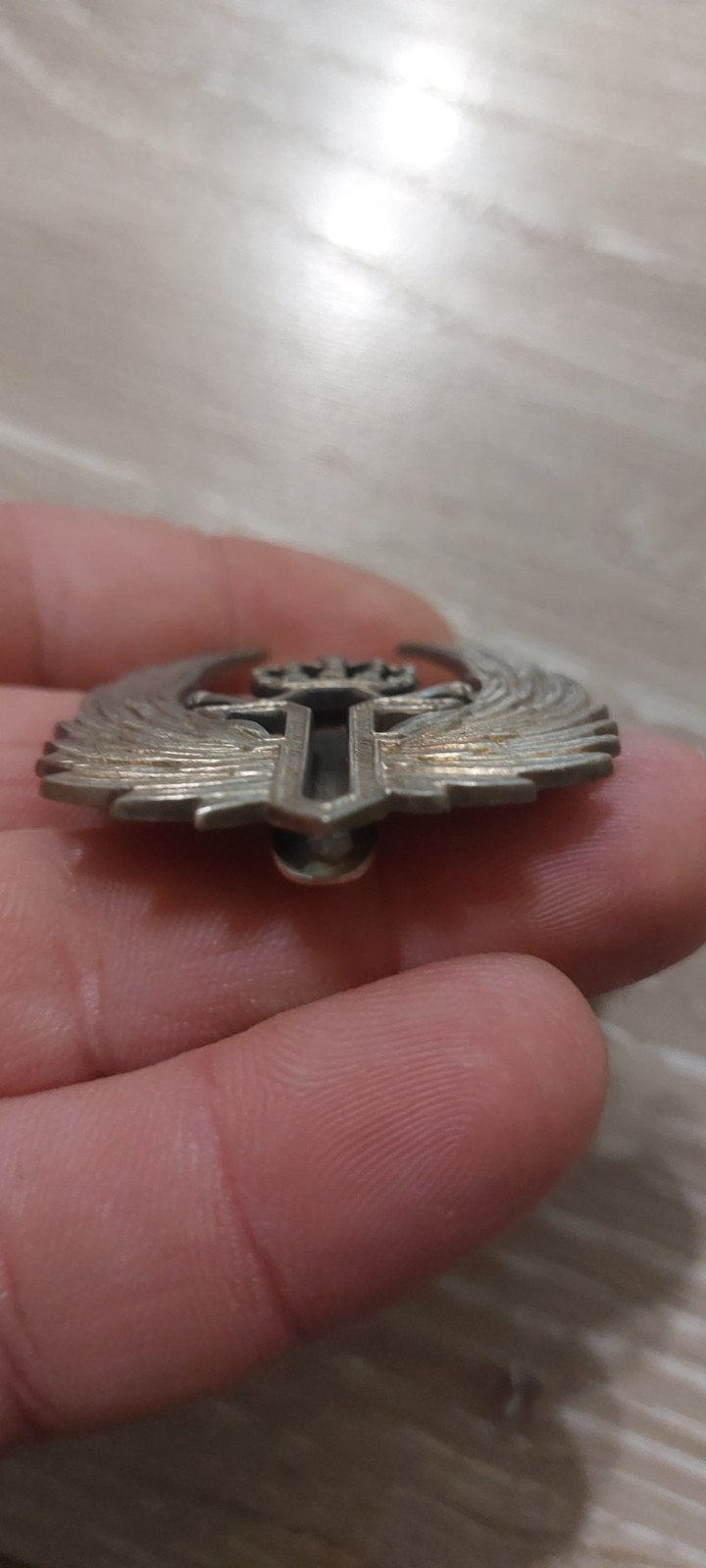 Romanian Royal Aviation pilot-observer badge. 1914-1928.