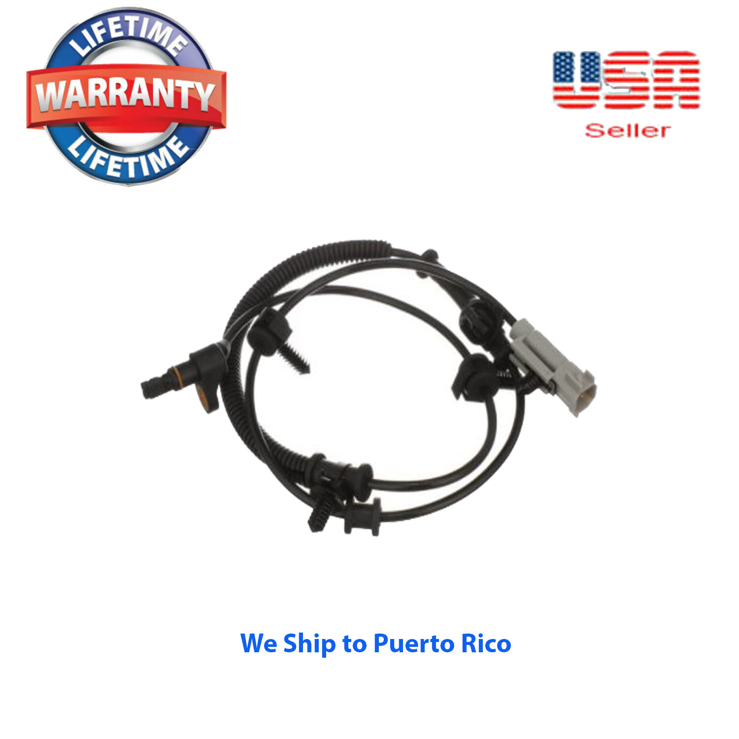 Set 4 ABS Speed Sensor Front & Rear fit:2006-2010 Jeep Commander Grand Cherokee