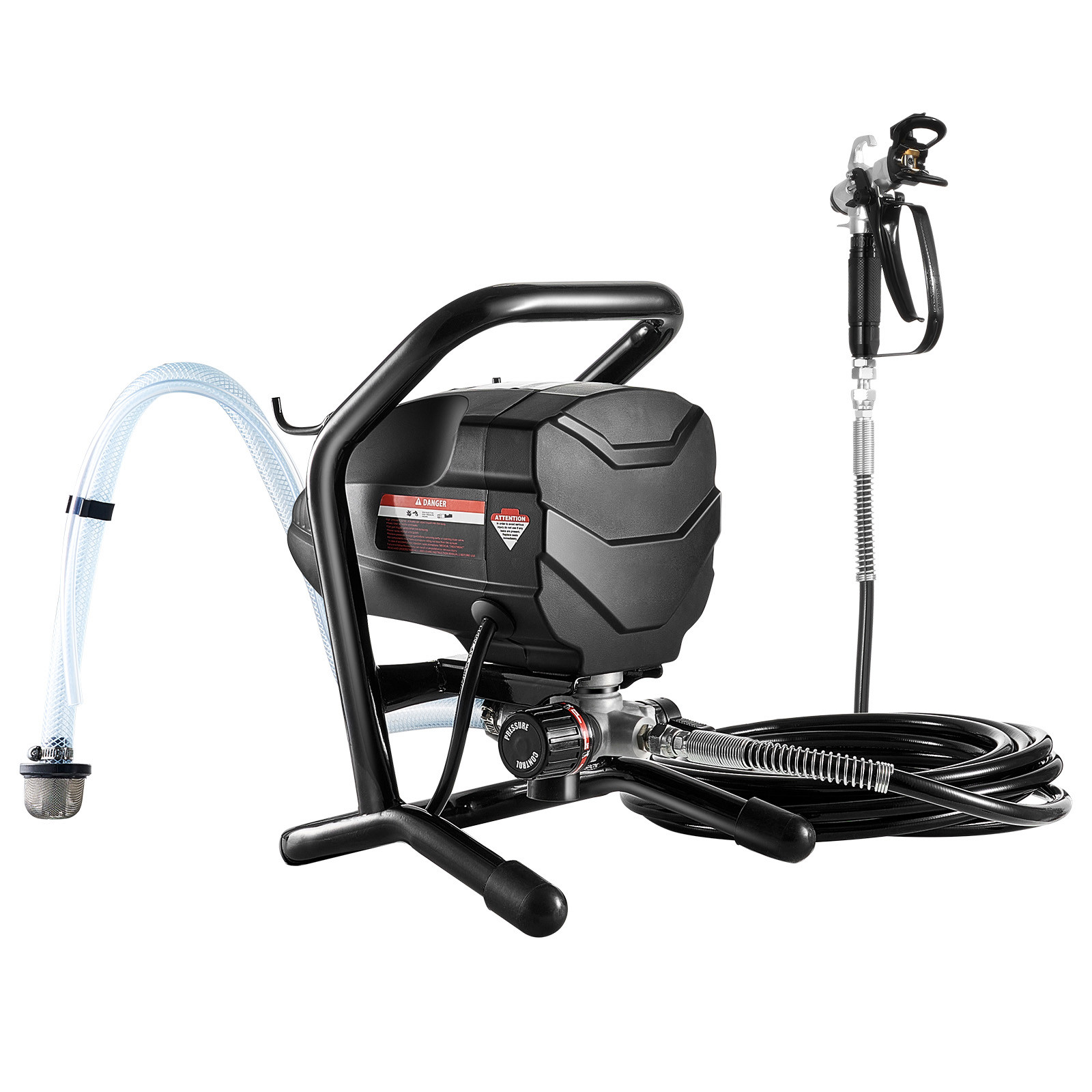 Stand Airless Paint Sprayer Electric Paint Sprayer Machine 650W 3000PSI