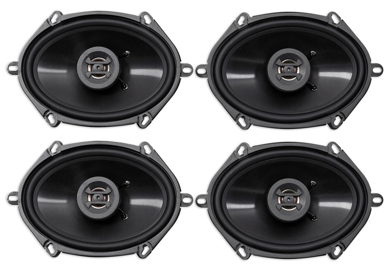 (4) Hifonics ZS5768CX 5x7" or 6x8" 1000 Watt Coaxial Car Audio Speakers
