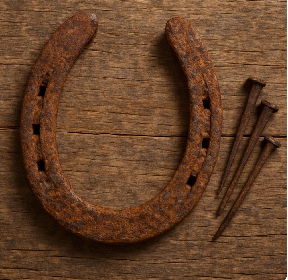 Real Full-Size Horseshoes for crafts or home décor! from North Carolina