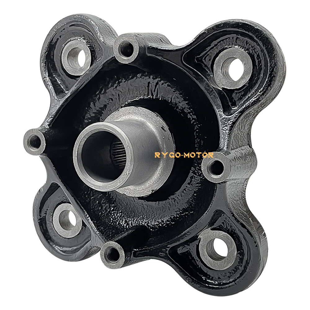 Rear Wheel Hub Bearing Studs Brake Rotor Kit for Polaris Ranger 900 1000 XP Crew