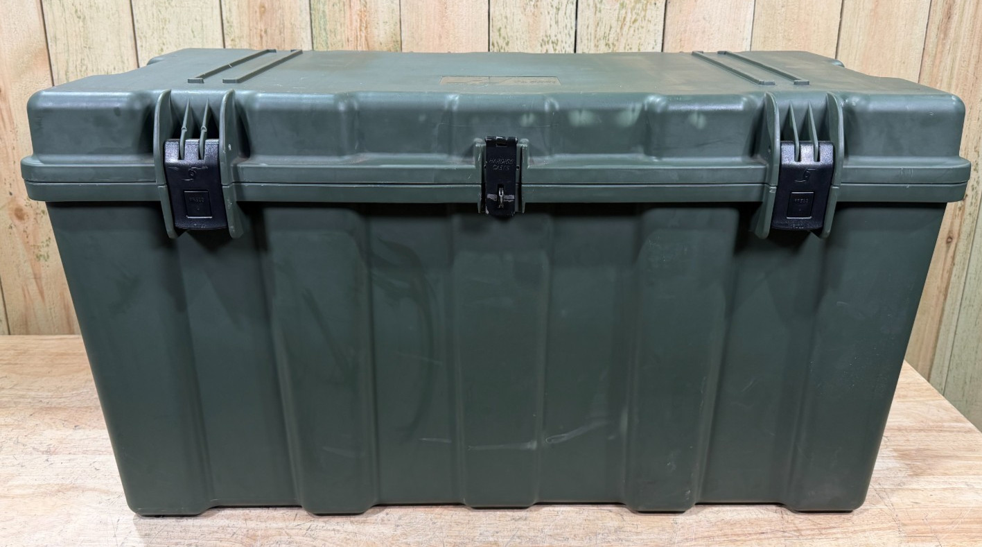 Pelican Hardigg Case TL500 Green Military Waterproof Storage