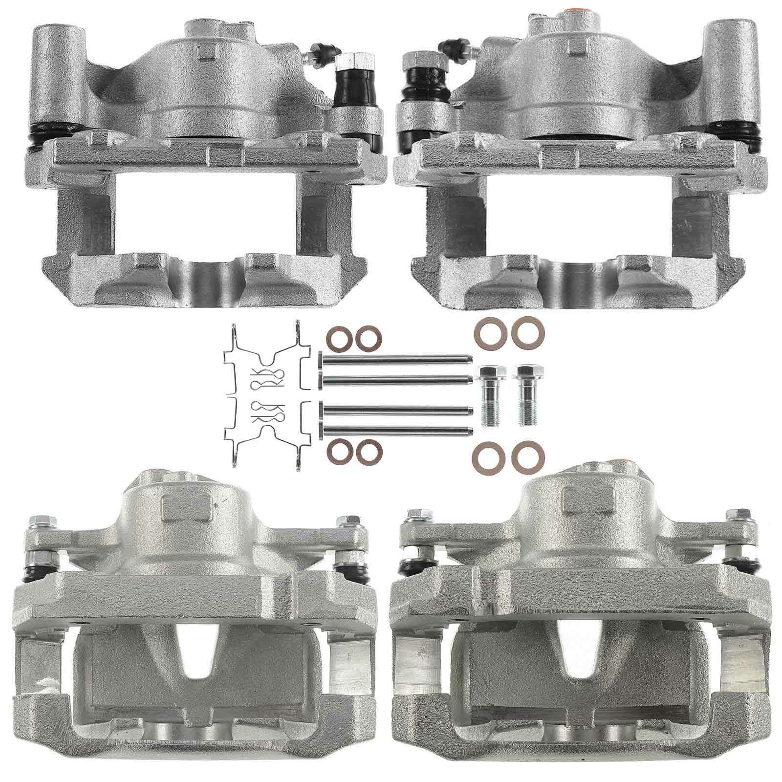 4x Front & Rear Brake Calipers with Bracket for Lexus IS250 2006-2013 V6 2.5L