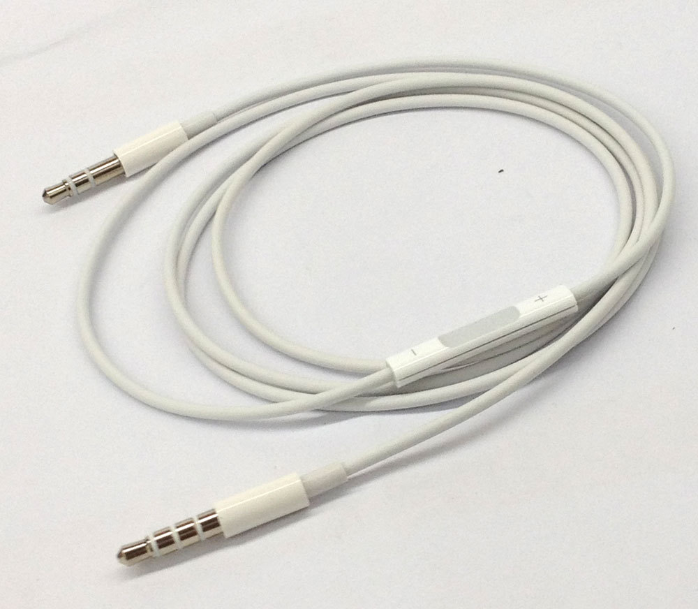 Headphone Car Aux Cable connector Adapter Remote for apple ipod shuffle 3rd 4th