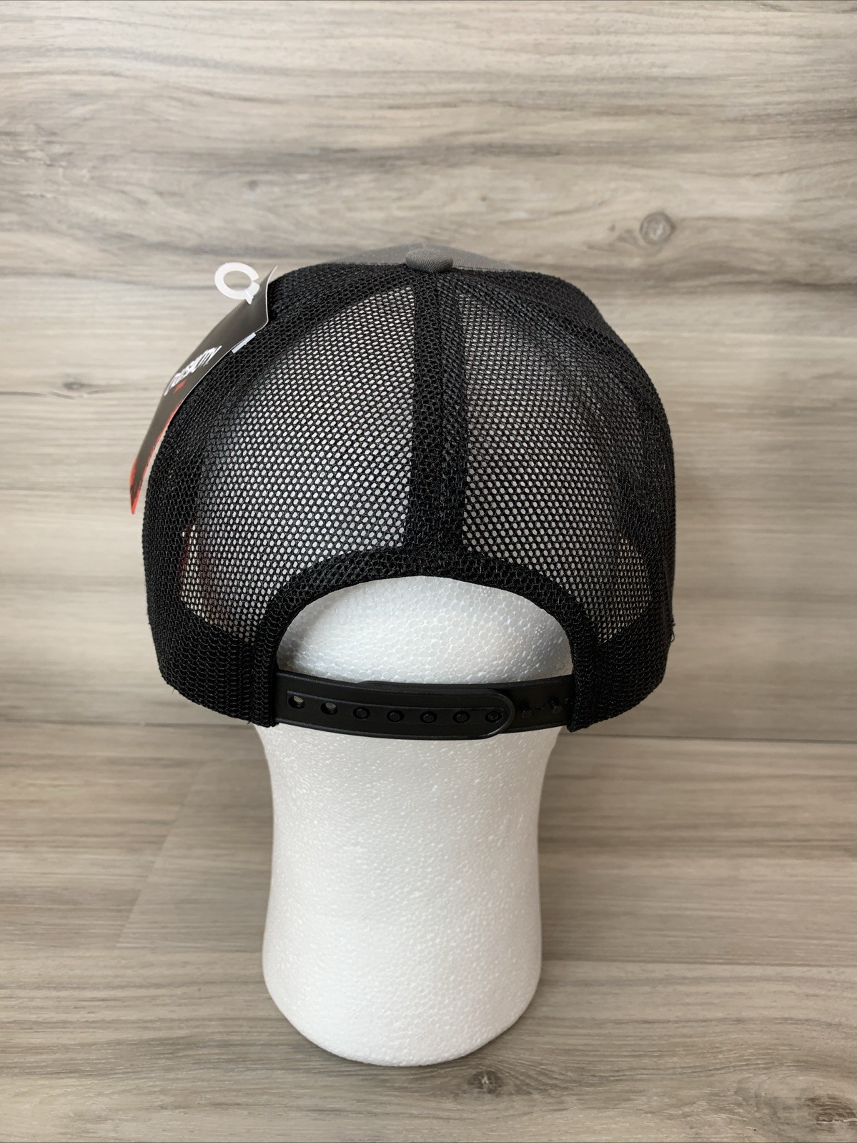 Rapala Crush City Mesh SnapBack Hat Cap NEW SMALL PATCH FISHING LURES GRAY