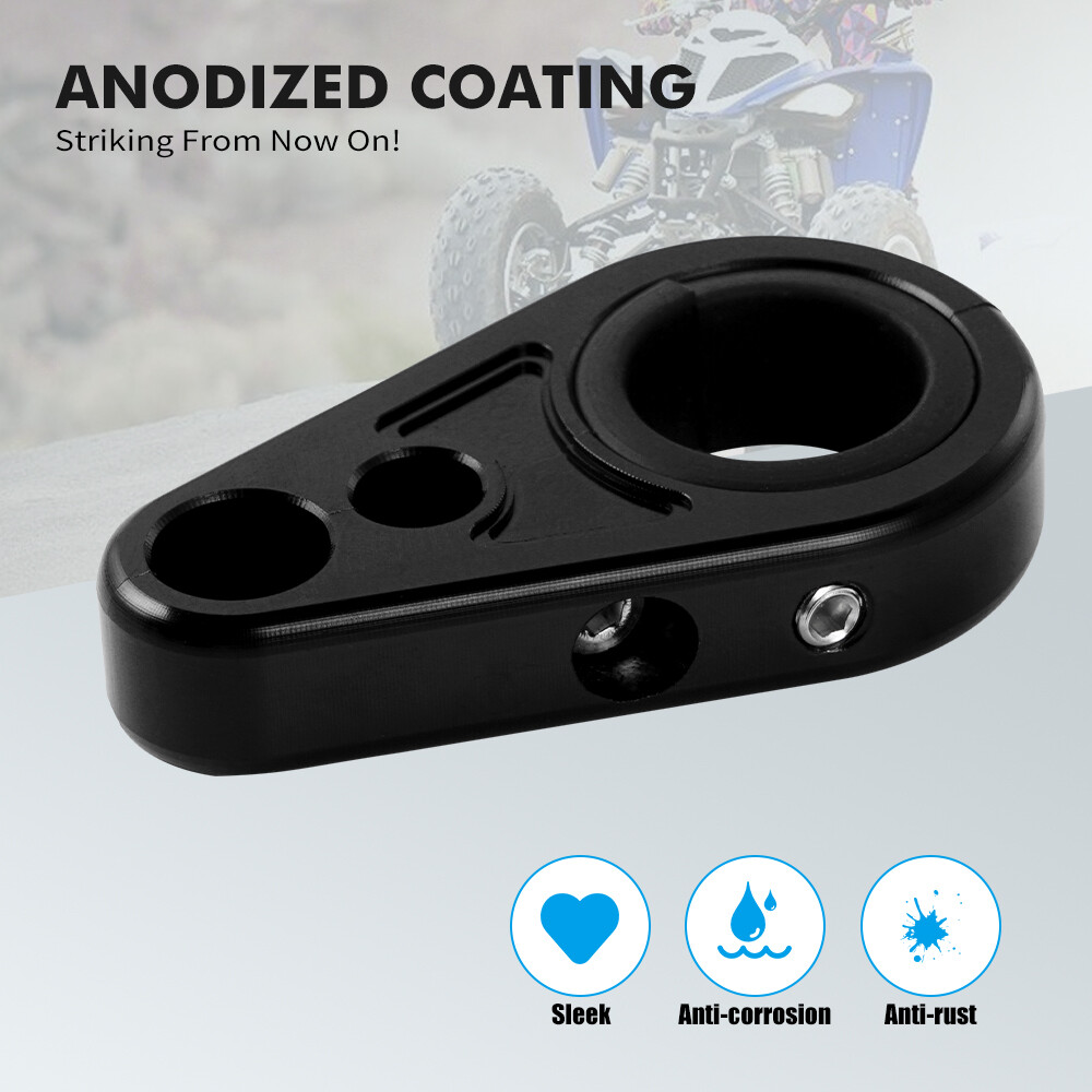 ATV Aluminum Brake Line Clamps For Yamaha Grizzly Raptor 700R Warrior 350 YFZ450